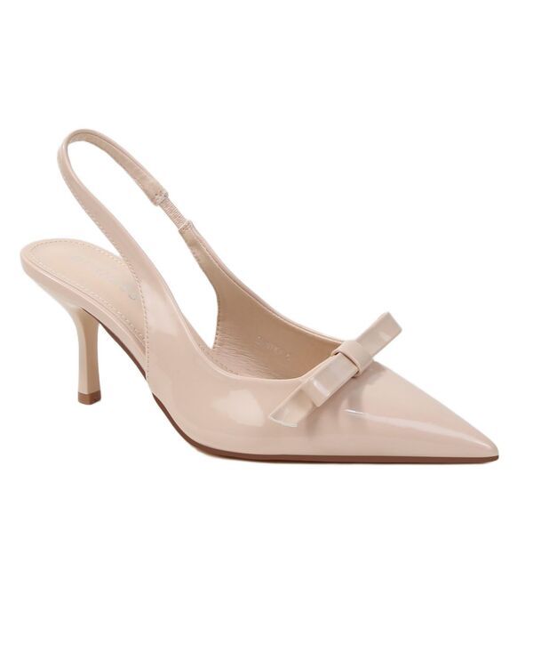 バーネス レディース シューズ パンプス BERNESS Womens Danika Slingback Pumps Beige ベージュ