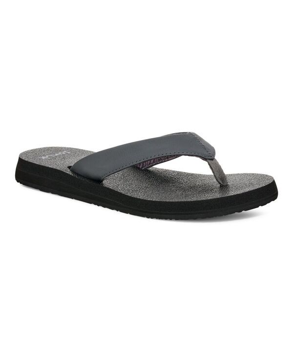 サヌーク レディース シューズ サンダル Sanuk Womens Yoga Mat II Sandals New charcoal チャコール