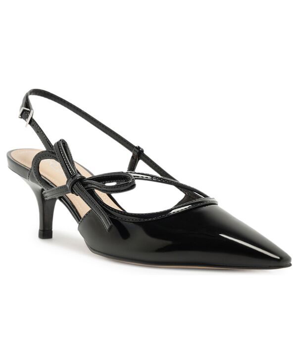 アレッツォ レディース シューズ パンプス Arezzo Womens Tessa Mid Stiletto Pointy Toe Pumps Black ブラック
