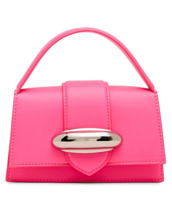 スティーブ マデン レディース バッグ ミニ Steve Madden Bmishell Mini Top Handle Satchel Handbag White ホワイト