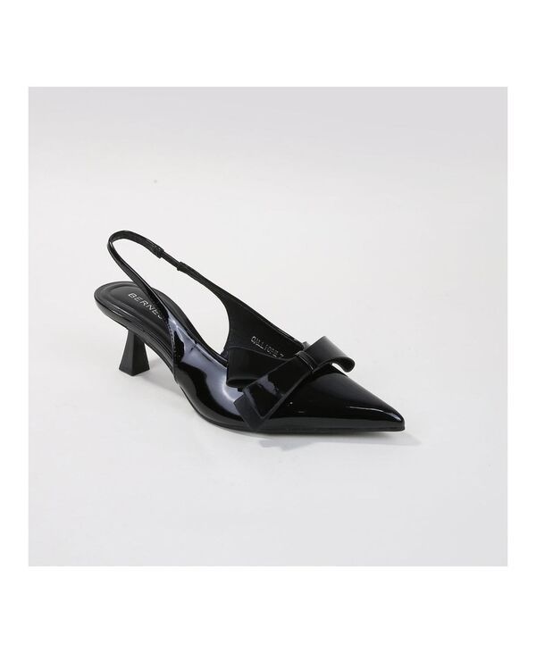 バーネス レディース シューズ パンプス ヒール BERNESS Calliope Slingbackitten Heels Black ブラック