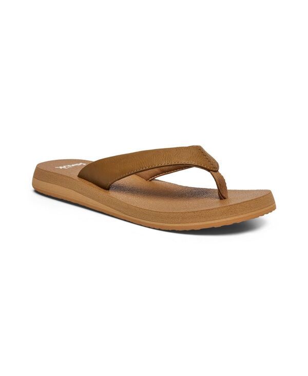 サヌーク レディース シューズ サンダル Sanuk Womens Yoga Mat II Sandals Tan タン
