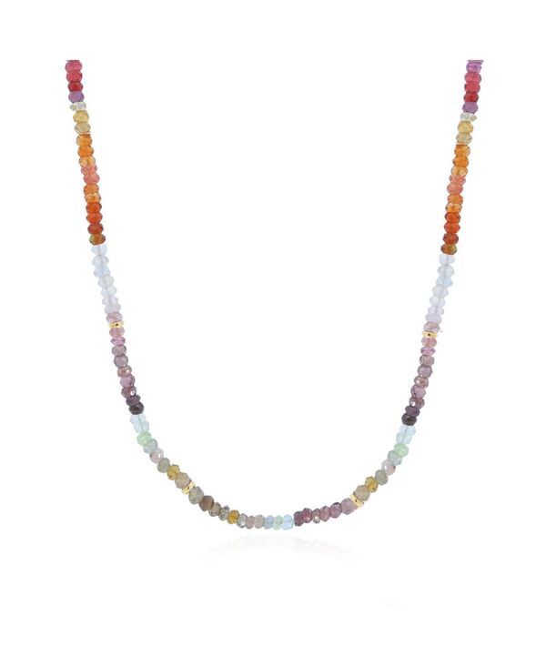 ザ・ラブリー レディース アクセサリー ネックレス・チョーカー・ペンダントトップ レース The Lovery Tundra Sapphire Bead Necklace Tundra Garnet