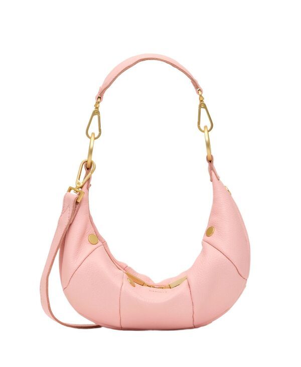 ハミット レディース バッグ レザー Hammitt Erica Medium Leather Crescent Shoulder Handbag Flamingo
