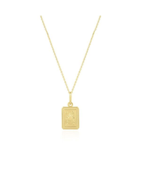 ザ・ラブリー レディース アクセサリー ネックレス・チョーカー・ペンダントトップ レース The Lovery Gold Sun Tag Necklace 14K Gold ゴールド