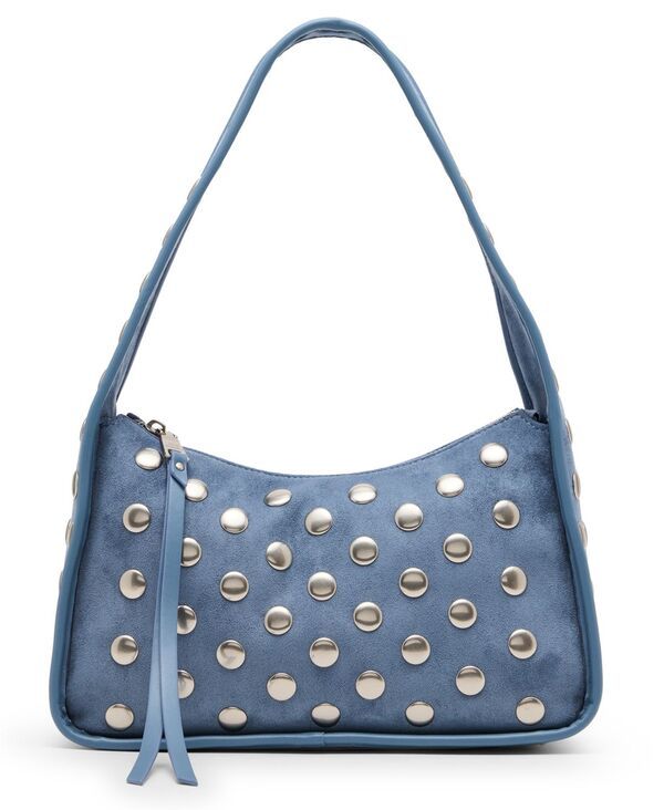スティーブ マデン レディース バッグ Steve Madden Bcheyann Studded Shoulder Bag Light Blue ブルー