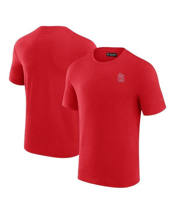 ファナティクス シグネチャー メンズ トップス Tシャツ Fanaticsignature Mens Red St Louis Cardinals Modal Short Sleeve Tshirt