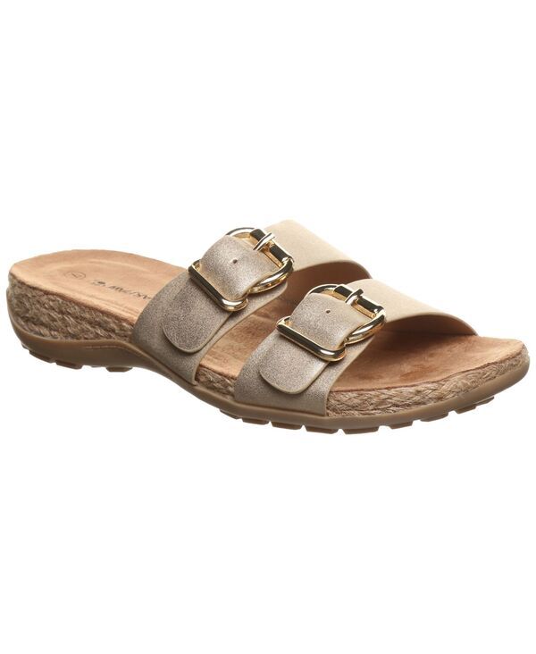 ベアパウ レディース シューズ スリッポン・ローファー サンダル BEARPAWomens Jackie SlipOn Sandals Gold ゴールド