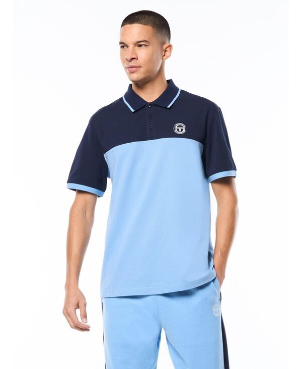 セルジオタッキーニ メンズ トップス ポロシャツ Sergio Tacchini Mens Volo Comfort Polo Shirts Della robbia blue ブルー