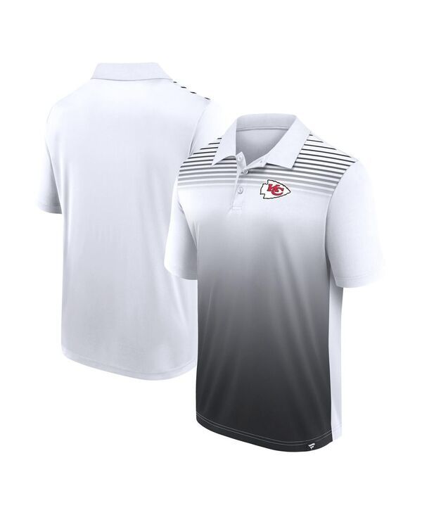 ロゴアスレチック メンズ トップス ポロシャツ Logo Athletic Mens WhiteBlackansas City Chiefsandlot Game Polo Shirt White B