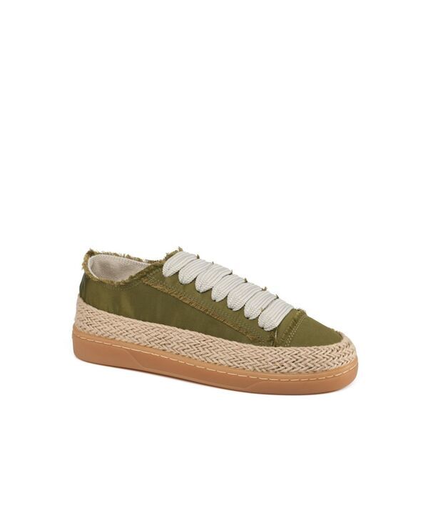 ジェースライズ レディース シューズ スニーカー レース JSlides Womens Hilda LaceUp Sneaker Green グリーン