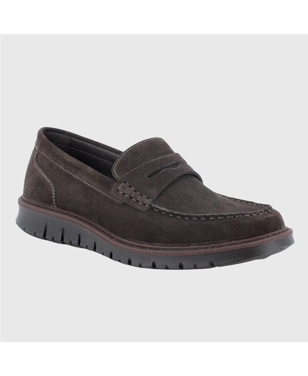 アルパインスイス メンズ シューズ スリッポン・ローファー スエード Alpine Swiss Men s Mateo Made in Italy Suede Penny Loafers Brown