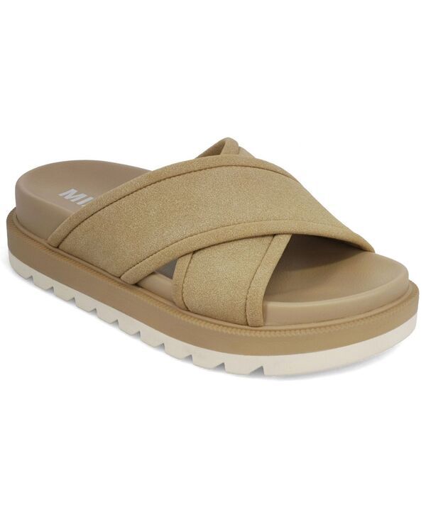 ミア レディース シューズ サンダル プラットフォーム MIA Womens Teresa Crisscross Platform Footbed Sandalsand サンド