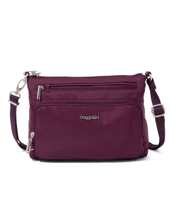 バッガリーニ レディース バッグ Baggallini AntiTheft Keepsake Small Crossbody Handbag Mulberry