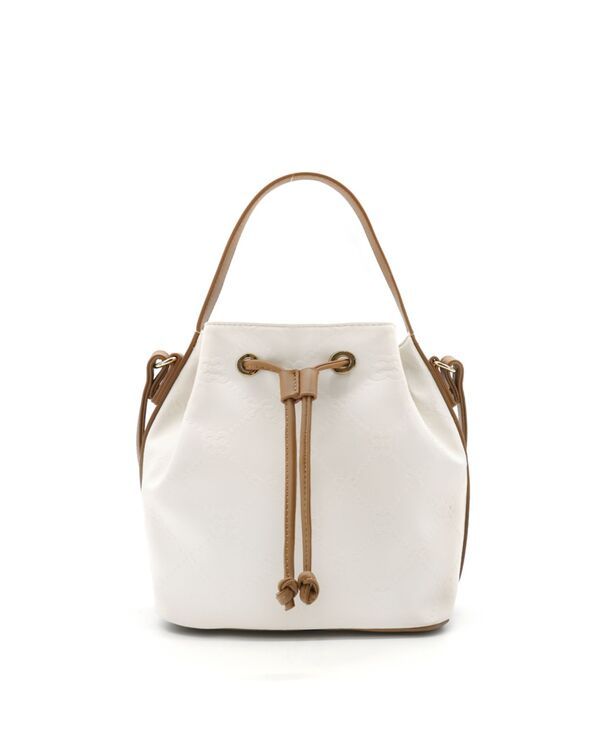ライクドリームス レディース バッグ LIKE DREAMS Mirage Bucketop Handle Crossbody Bag Ivory アイボリー