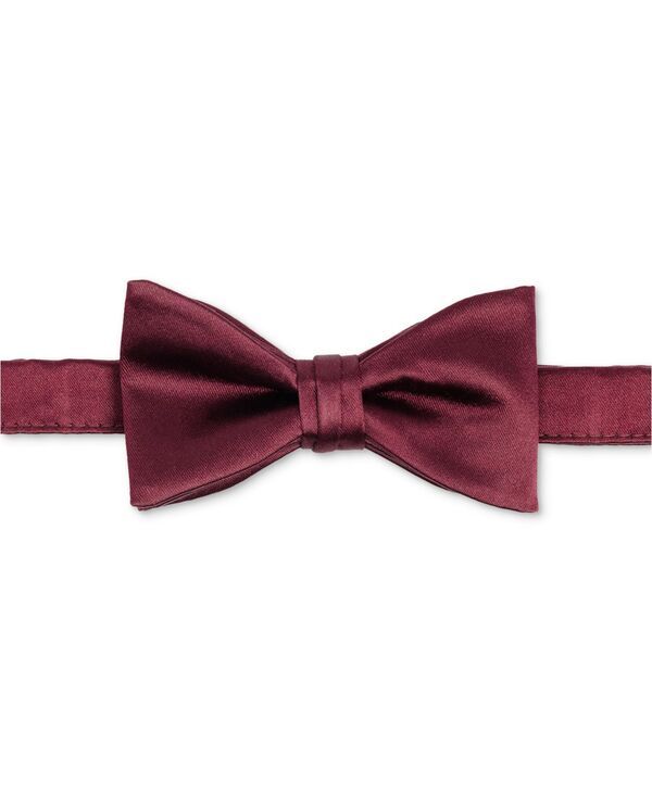 コンストラクト メンズ アクセサリー ネクタイ サテン ConStruct Mensatin PreTied Bow Tie Wine ワイン