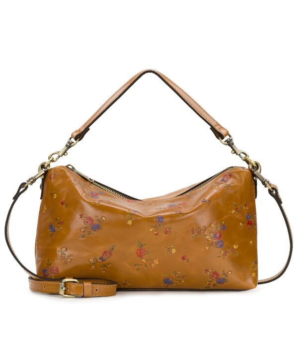 パトリシアナシュ レディース バッグ レザー Patricia Nash Kolena Medium Glazed Leather Crossbody Handbag Lightan タン