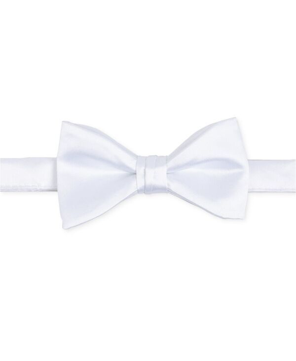 コンストラクト メンズ アクセサリー ネクタイ サテン ConStruct Mensatin PreTied Bow Tie White ホワイト