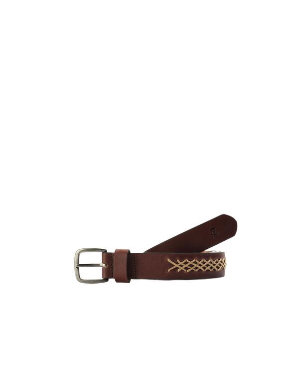 スカルパーズ メンズ アクセサリー ベルト Scalpers Mens Belga Belt Brown ブラウン