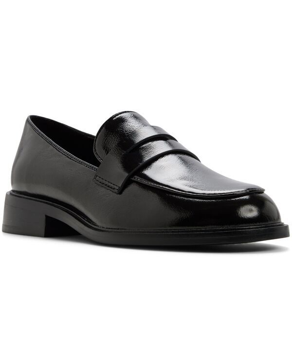 アルド レディース シューズ スリッポン・ローファー ALDO Womens Valera Penny Loafers Black Shiny ブラック