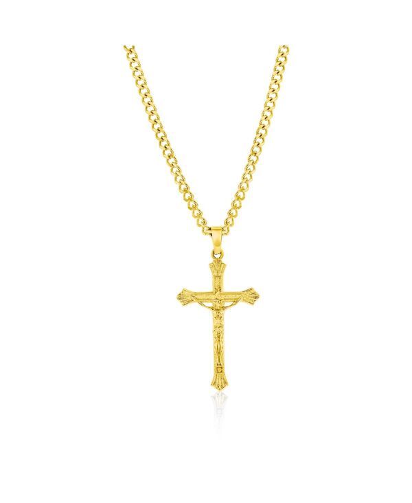 メタロ レディース アクセサリー ネックレス・チョーカー・ペンダントトップ Tシャツ Metallo Stainlessteel Cross Neckalce Gold ゴールド
