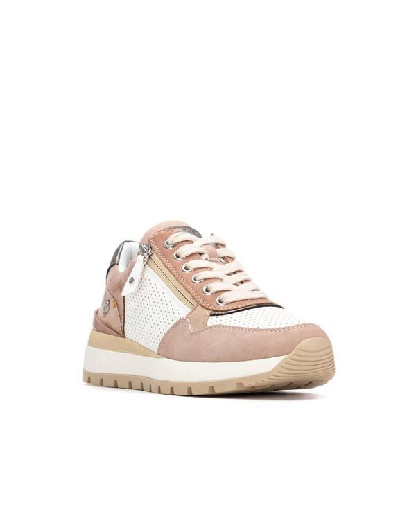 キシタイ レディース シューズ スニーカー レース XTI Refresh Collection Womens CasualaceUp Sneakers Nude