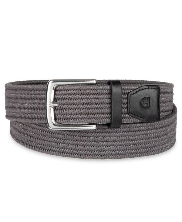 コールハーン メンズ アクセサリー ベルト Cole Haan Menstretch Braided Belt Gray グレー