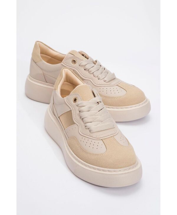 プロローグシューズ レディースニーカー Prologue Shoes Womens Venetia Sport Sneakers Beige faux leather ベージュ 19,866円