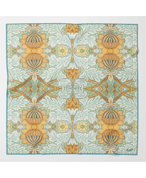 エリザベッタ メンズ アクセサリー ネクタイ シルク Elizabetta Mens Londra Silk Pocket Square for Men Aqua アクア