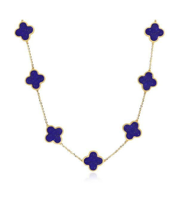 ザ・ラブリー レディース アクセサリー ネックレス・チョーカー・ペンダントトップ レース The Lovery Lapis Clover Necklace Lapis