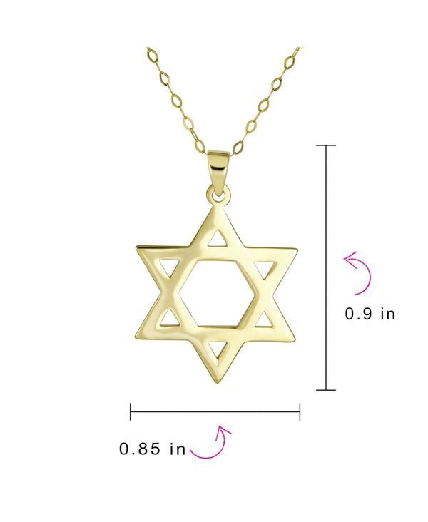 ブリング レディース アクセサリー ネックレス・チョーカー・ペンダントトップ Bling Jewelry Solid 14K Yellow Gold Amulet Spiritual Protecti
