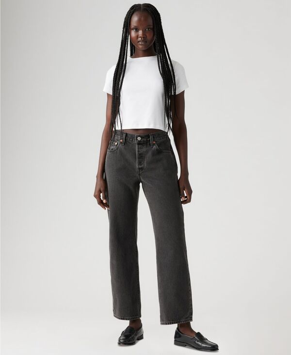 リーバイス レディース ボトムス デニムパンツ アンクル ジーンズ Levis Premium Womens 501 90s Ankle MidRise StraightFit Jeansmooth