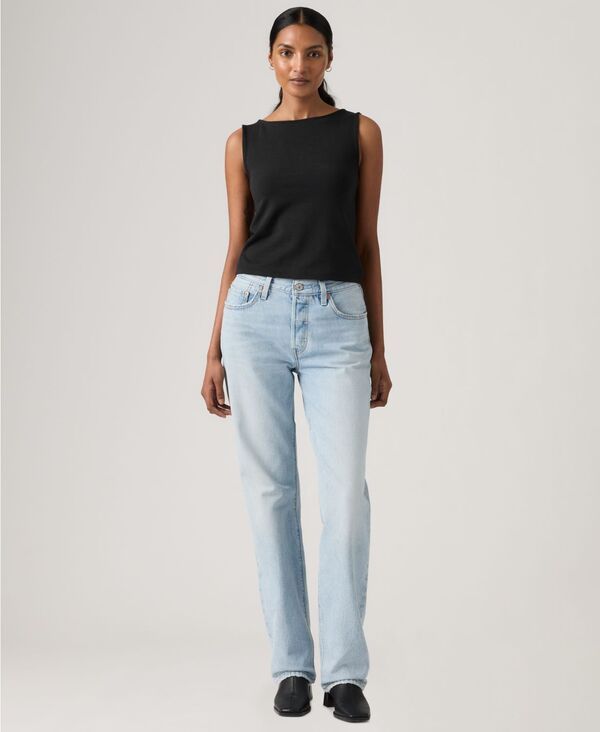 リーバイス レディース ボトムス デニムパンツ アンクル ジーンズ Levis Premium Womens 501 90s Ankle MidRise StraightFit Jeans Offic