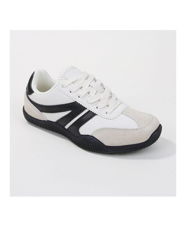 バーネス レディース シューズ スニーカー レース BERNESS Larson Retro Laceup Sneakers Whiteblack ホワイト