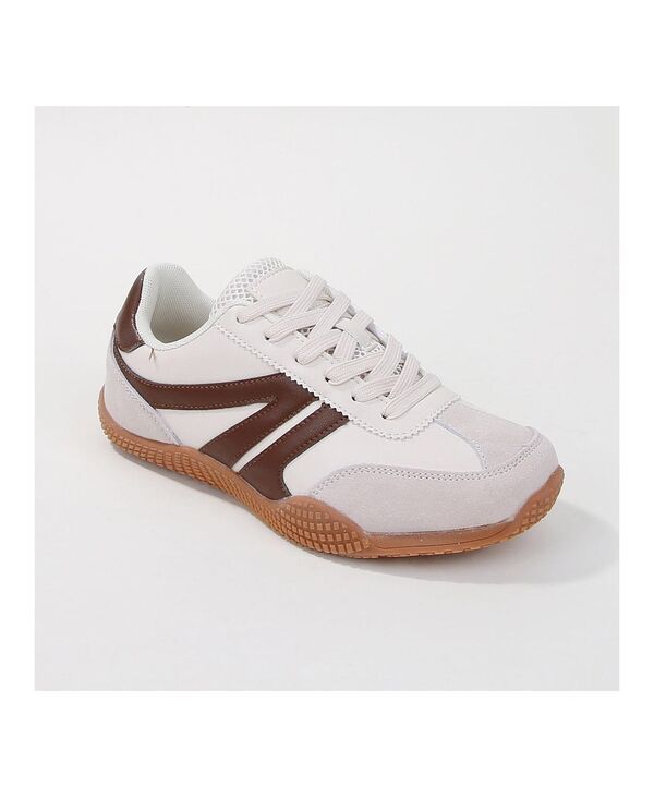 バーネス レディース シューズ スニーカー レース BERNESS Larson Retro Laceup Sneakers Beigebrown ブラウン
