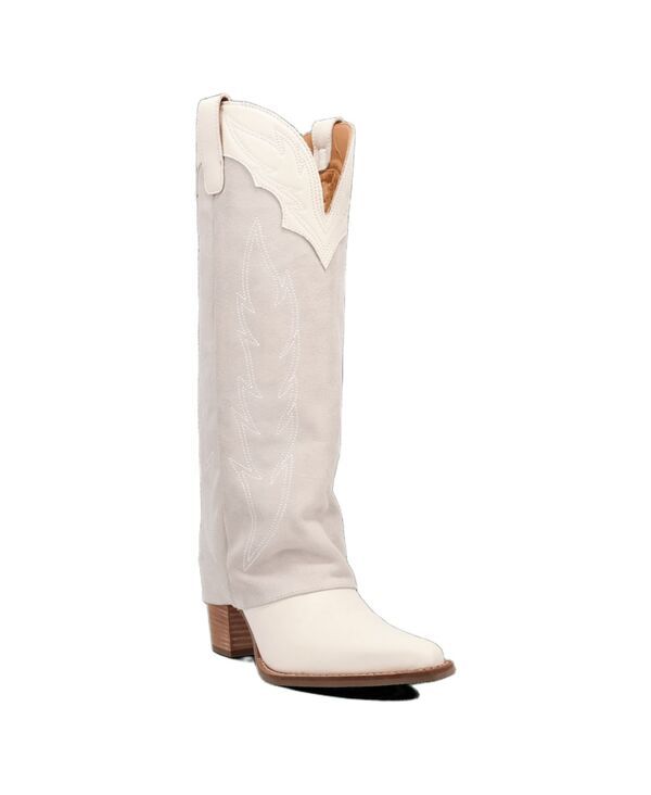 ディンゴ レディース シューズ ブーツ・レインブーツ レザー Dingo Womens Wild Fire Leather Boot White ホワイト