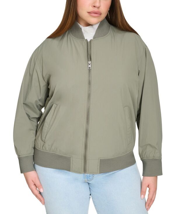 リーバイス レディース アウター ジャケット・ブルゾン Levis Womens Lightweight Bomber Jacket Sage セージ