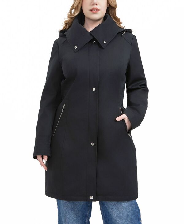 ビージーエスディー レディース アウター ジャケット・ブルゾン プラスサイズ コート BGSD Womens Plusize Camila Wateresistant Hooded Anorak Co