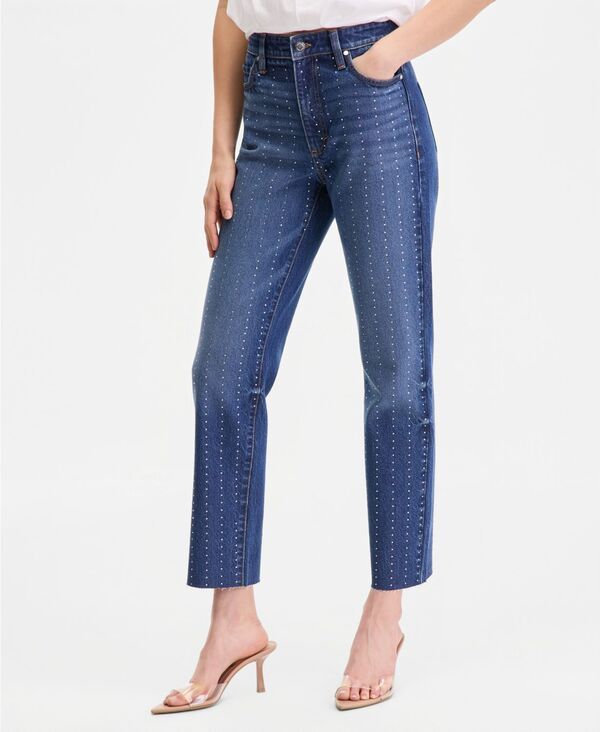 アイエヌシー インターナショナル コンセプト レディース ボトムス デニムパンツ ジーンズ INC International Concepts Womens CrystalEmbellished S