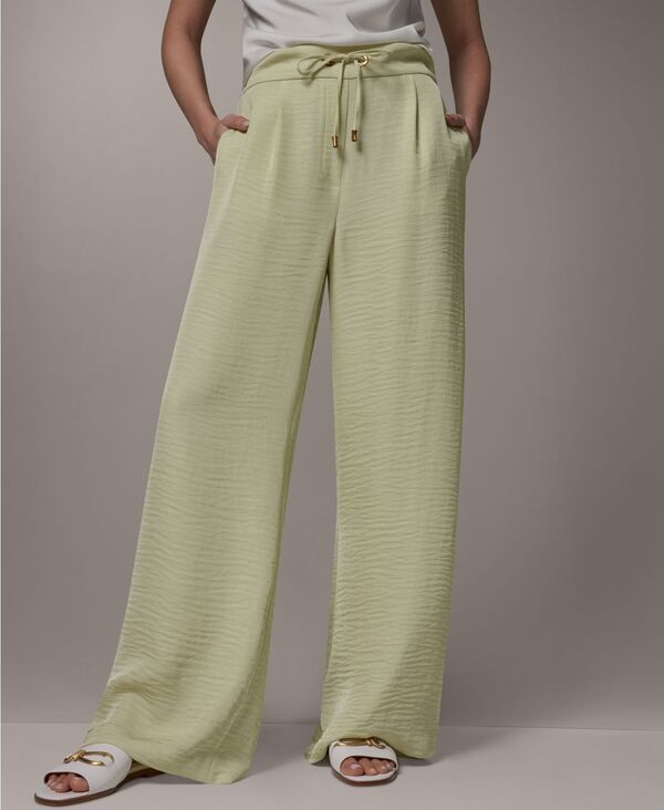 ダナ キャラン ニューヨーク レディース ボトムス カジュアルパンツ プチ Donna Karanew York Womens Ripple WideLeg Pants Regular Petite