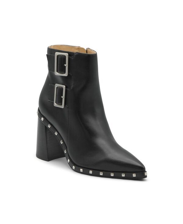 チャールズ・デイビッド レディース シューズ ブーツ・レインブーツ ヒール Charles by Charles David Womens Dougie Chunky Heel Bootie Blac