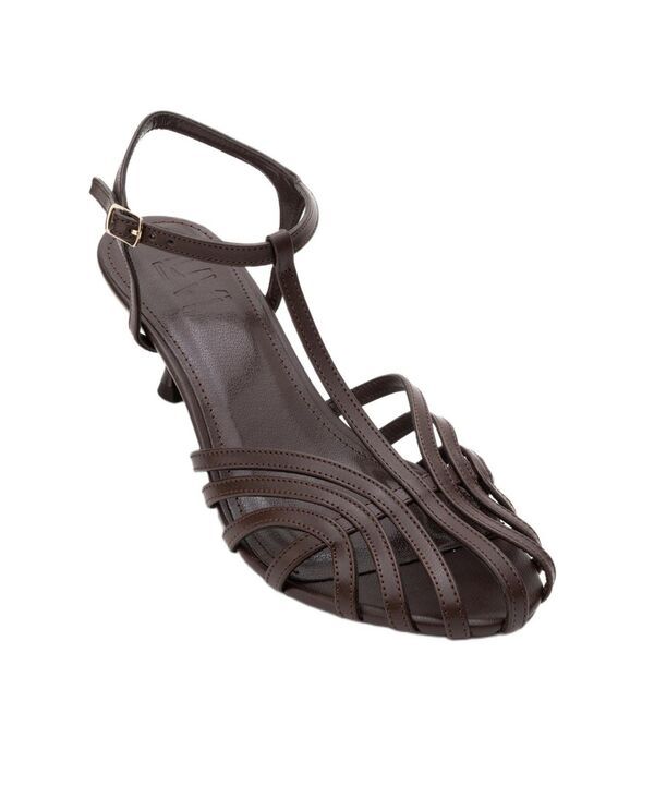 プロローグシューズ レディース サンダル Prologue Shoes Womens Felip Strappy Sandal Brown ブラウン