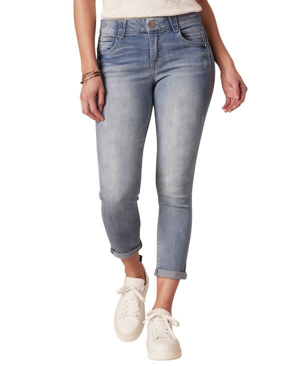 デモクラシー レディース ボトムス デニムパンツ プチ アンクル ジーンズ Democracy Petite MidRise AnkleLength Jeans Lb Light B