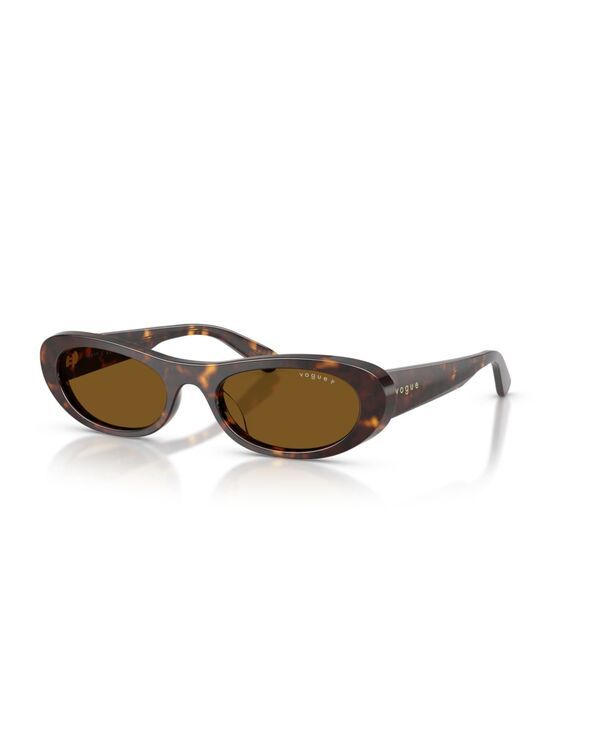 ヴォーグアイウェア レディース アクセサリー サングラス・アイウェア Vogueyewear Womens Polarized Sunglasses VO5695SU Dark Havana