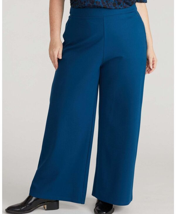 ユニバーサル スタンダード レディース ボトムス カジュアルパンツ ワイドレッグ プラスサイズ Universal Standard Plusize Stephanie Wide Leg Ponte