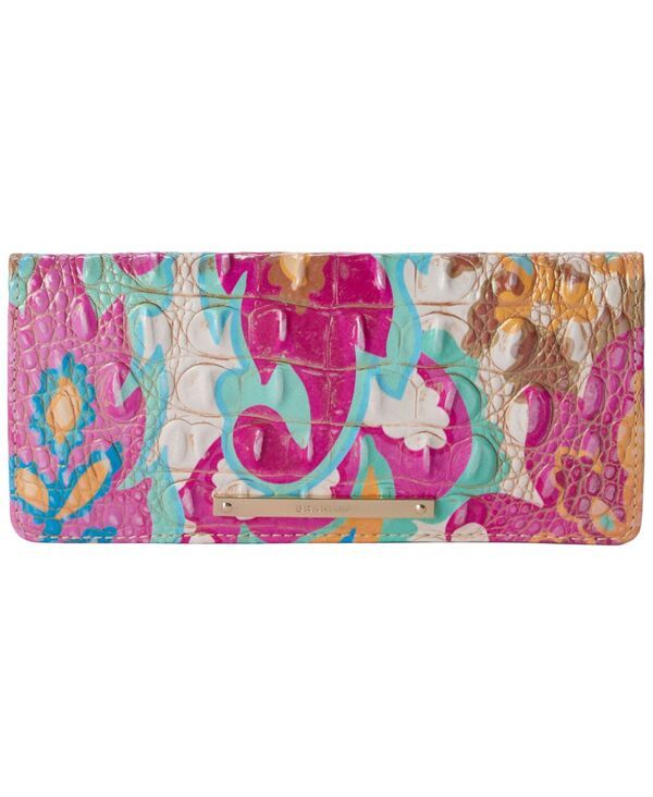ブランミン レディース アクセサリー 財布 レザー Brahmin Ady Leather Bifold Wallet Wanderlight