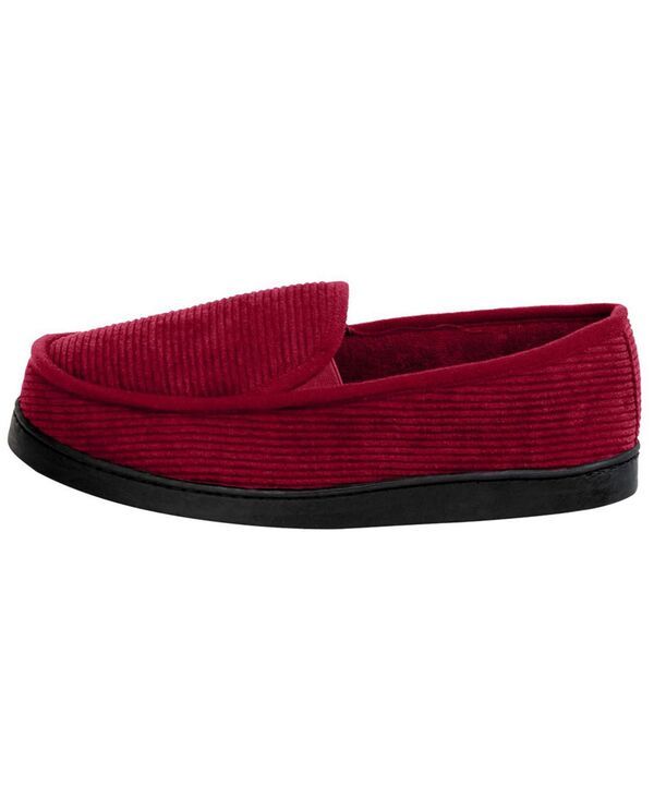 キングサイズ メンズ シューズ サンダル コーデュロイ コットン KingSize Mens Cotton Corduroy Slippers Rich burgundy バーガンディ
