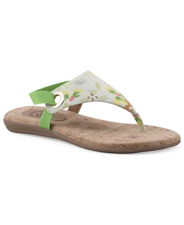 ホワイトマウンテン レディース シューズ サンダル White Mountain Womens Lifeway Slingback Sandals Light Green グリーン