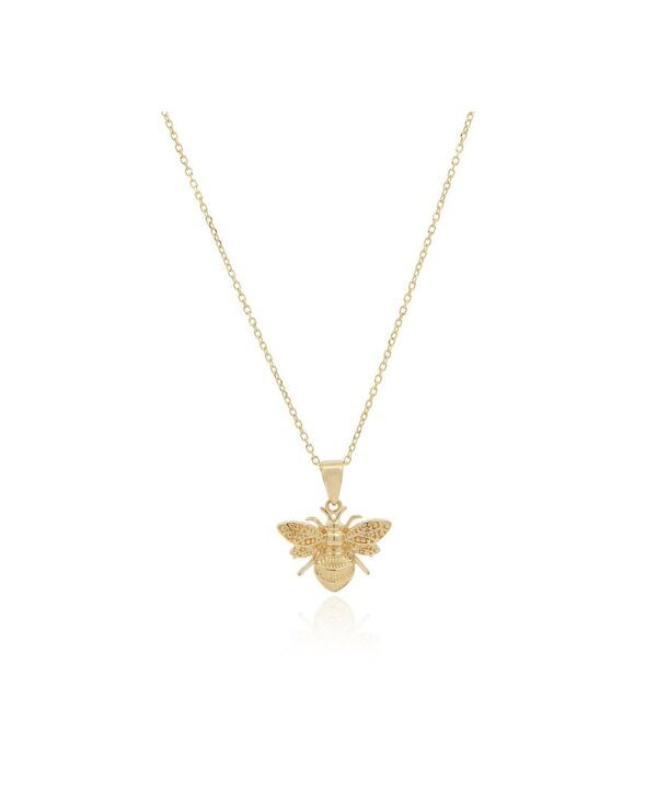 ザ・ラブリー レディース アクセサリー ネックレス・チョーカー・ペンダントトップ レース The Lovery Gold Bee Necklace 14K Gold ゴールド