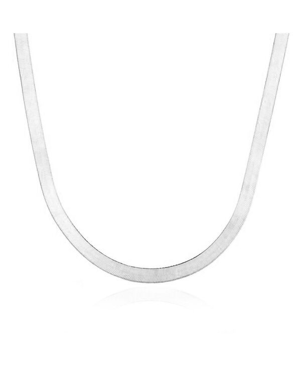 ザ・ラブリー レディース アクセサリー ネックレス・チョーカー・ペンダントトップ レース The Lovery Herringbonecklace 5 millimimeters White Gold